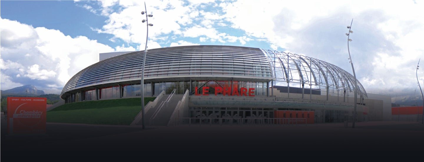 salle extérieur façade Le Phare Grand Chambéry