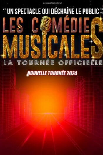 affiche comédies musicales