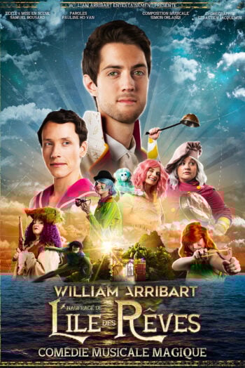 Affiche William Arribart, naufragé de lÎle de Rêves WEB Petit