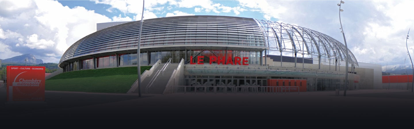 salle extérieur façade Le Phare Grand Chambéry