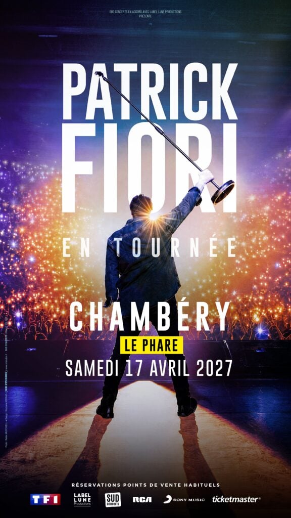 Patrick Fiori en concert au Phare - Chambéry le Sam 17 avr